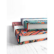 JMW Turner inspired marbled blue notebook